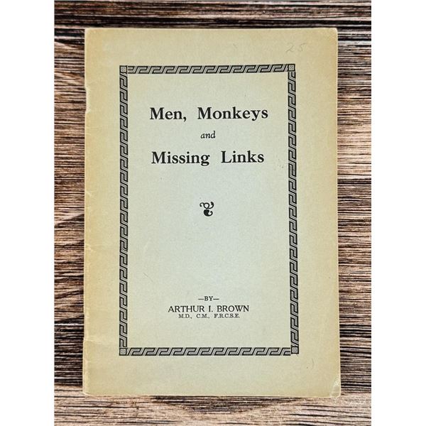Men Monkeys and Missing Links