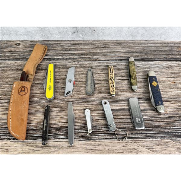 Collection of Pocket Knifes & Blades