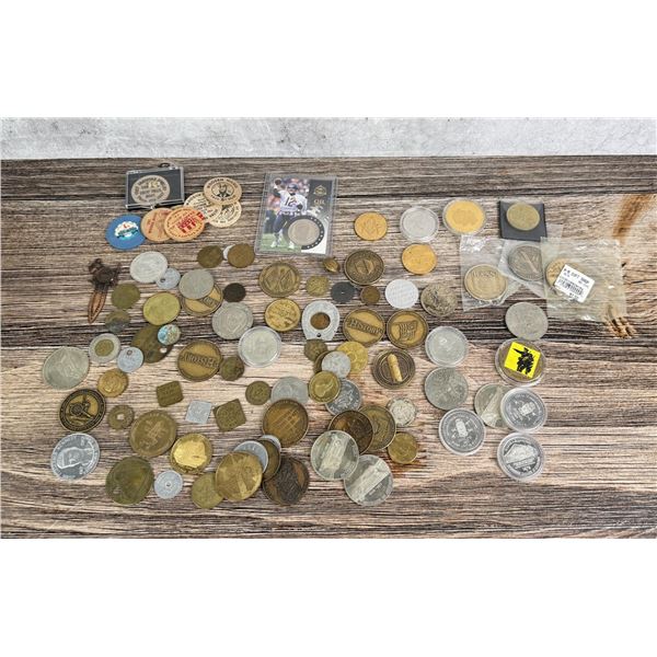 Group of Collector Souvenir Tokens Coins