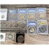 Image 4 : Collection of Graded Coins