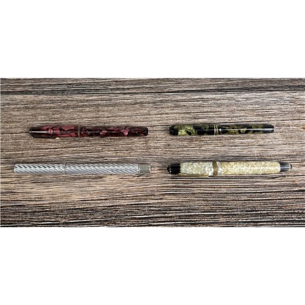 Group of Vintage Fountain Pens