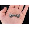 Image 2 : Victorian Silver Heart & Key Brooch Pin