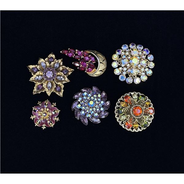Collection of Rhinestone Costume Jewelry