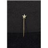 Image 1 : 10k Gold Seed Pearl Turquoise Stick Pin