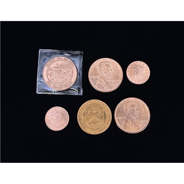 Collection of Copper Rounds