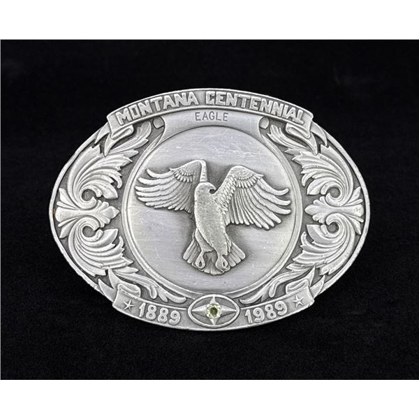 Montana Centennial Sapphire Belt Buckle