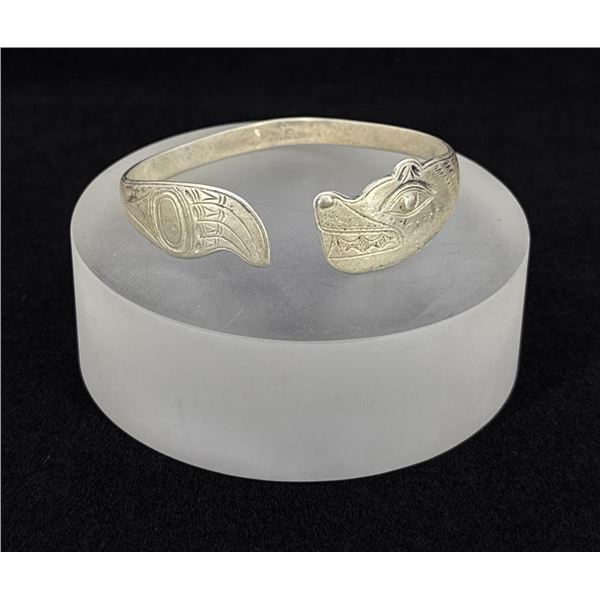 ETJ Northwest Coast Haida Sterling Bracelet