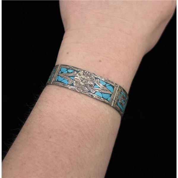 Taxco Mexico Sterling Silver Bracelet