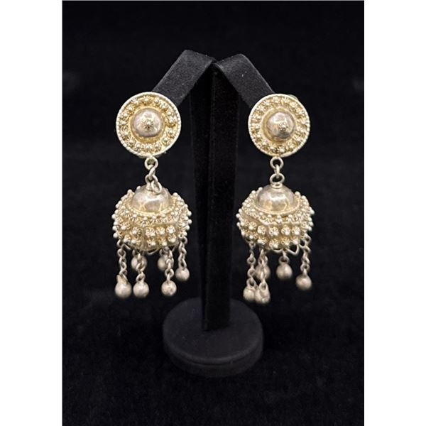 Sterling Silver Belly Dancer Earrings
