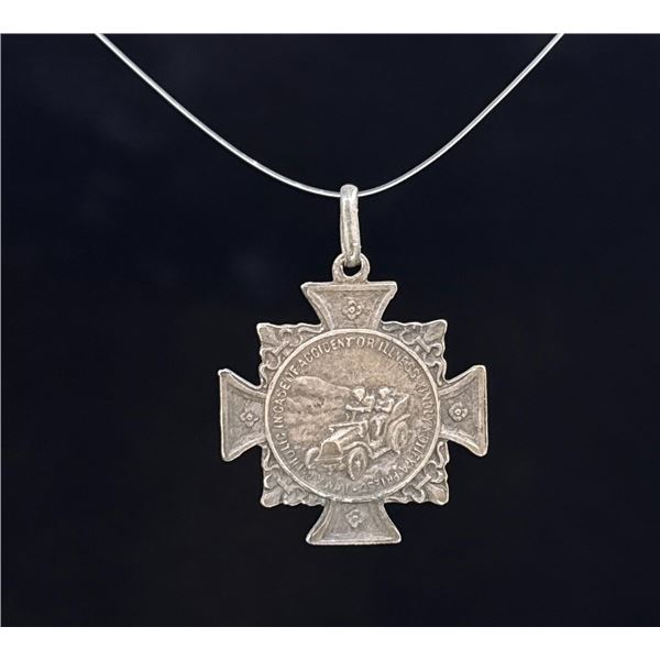 Sterling Silver Saint Christopher Medal