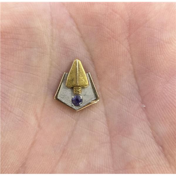 10k Gold Anaconda Copper Mining Company Pin