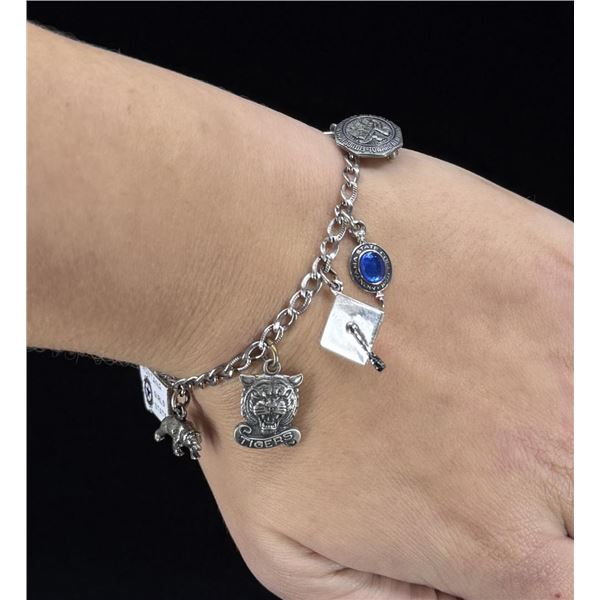 Sterling Silver Charm Bracelet