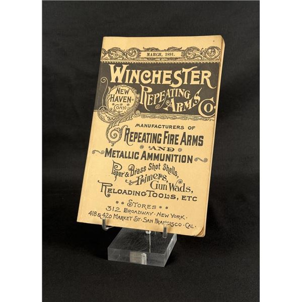 Winchester Repeating Arms March 1891 Store Catalog