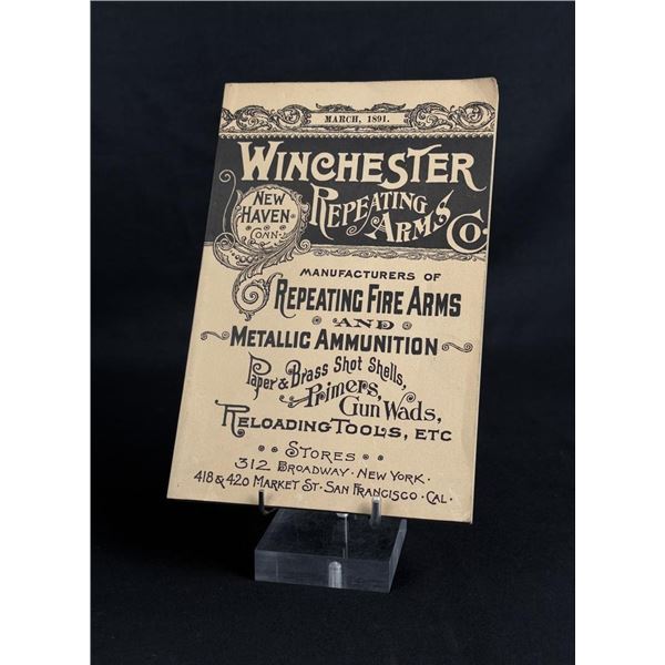 1891 Winchester Repeating Arms Company Catalog