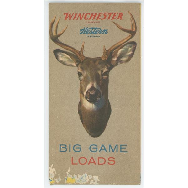 Winchester Western Big Game Loads Brochure