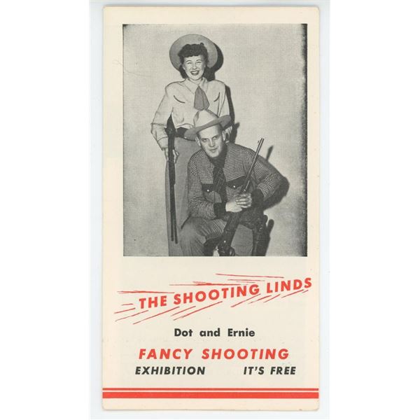 Dot and Ernie Lind Winchester Promo Brochure