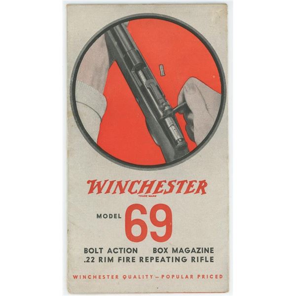 Winchester Model 69 Bolt Action Brochure