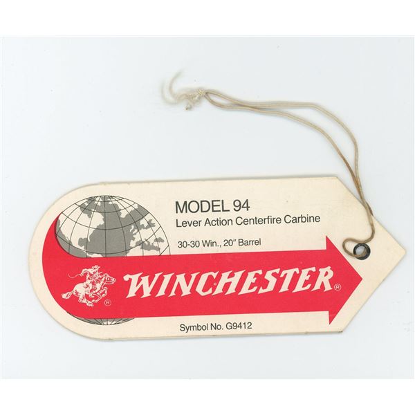 Winchester Model 94 Lever Action Hang Tag