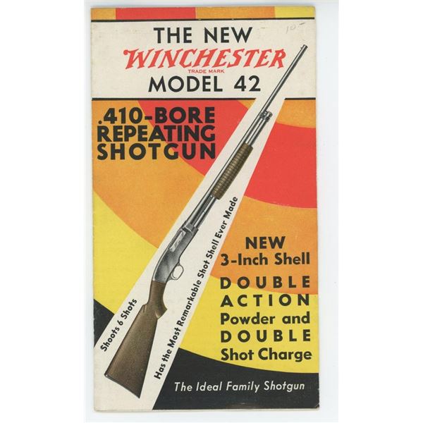 Winchester Model 42 Introduction Brochure