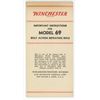 Image 1 : Winchester Instructions Model 69 Brochure