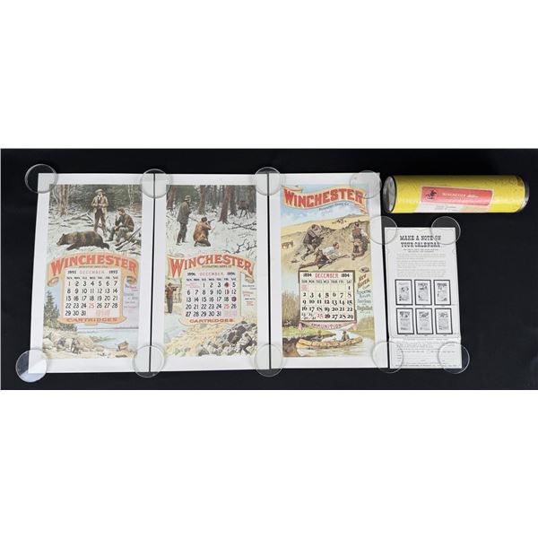 Group of Winchester Advertising Calendars