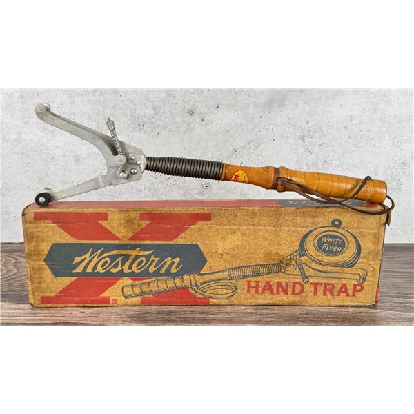 Winchester Western White Flyer Hand Trap