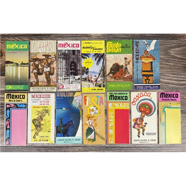 1950s International Travel Tourist Brochures