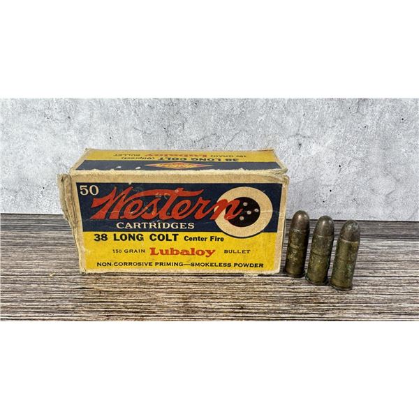 24 Rounds of Western .38 Long Colt Ammo