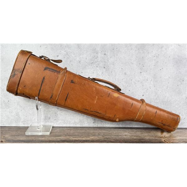 Orvian Leather Leg of Mutton Shotgun Travel Case