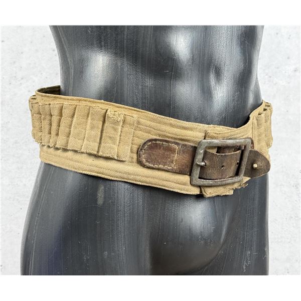 1876 Indian Wars US Army Linen 45-70 Prairie belt