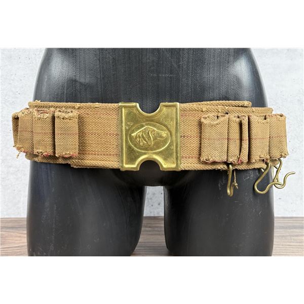 Indian Wars Mills Dogs Head Shotgun Belt