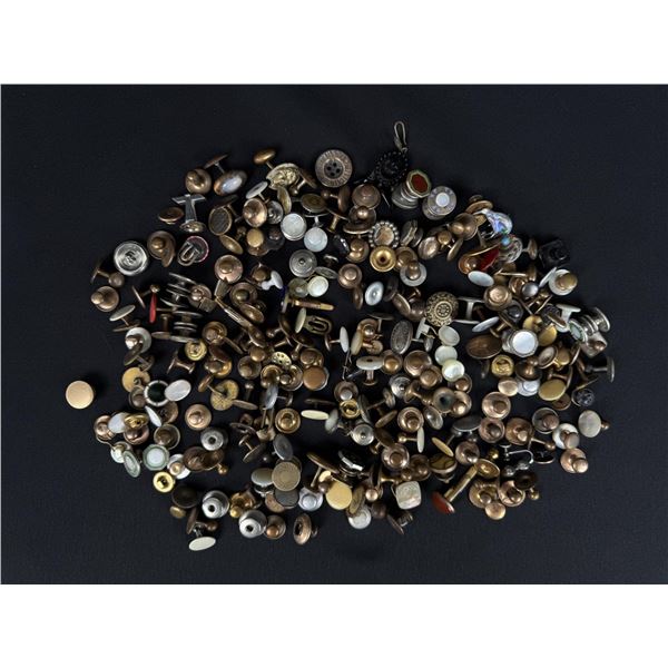 Large Collection of Victorian Cufflinks