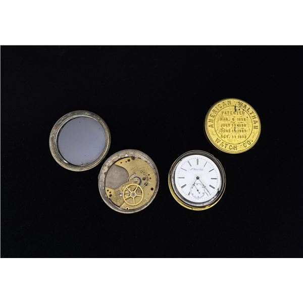 Pocket Watch Movements in Shipping Cans