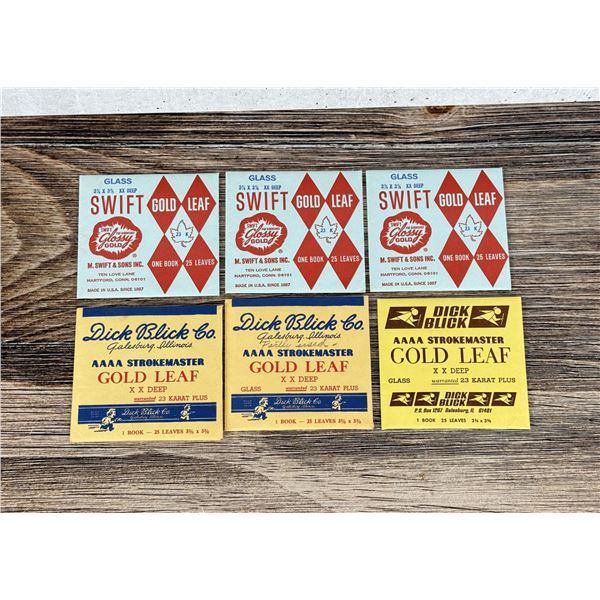 Leaves of Solid Gold Leaf