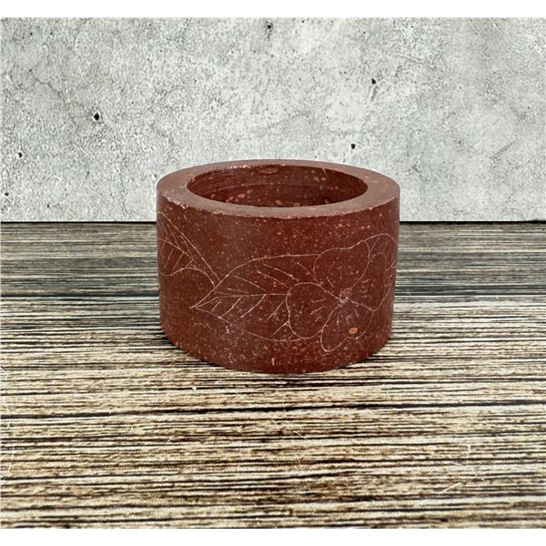 Native American Indian Pipestone Napkin Ring