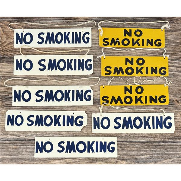 Butte Montana Mine Painted No Smoking Signs