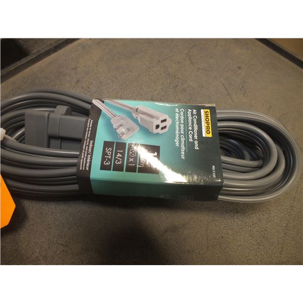 Shopro Appliance / Air Conditioner 12ft Extension Cord