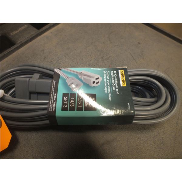 Shopro Appliance / Air Conditioner 12ft Extension Cord