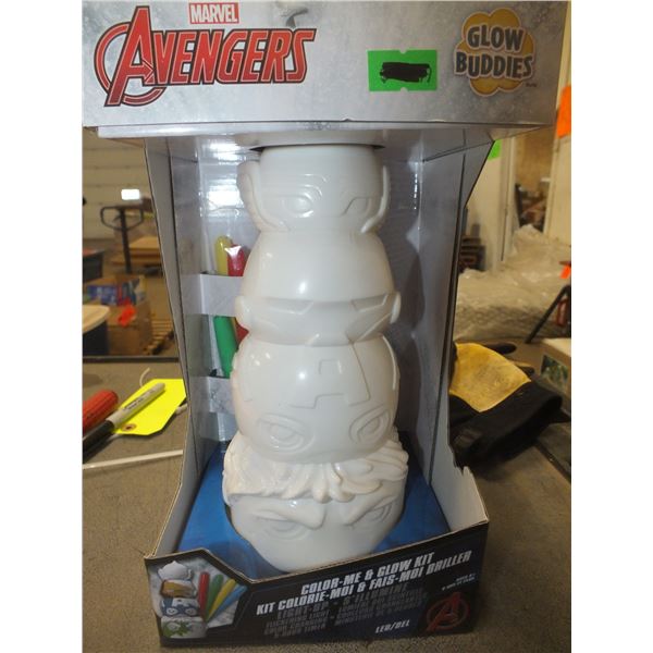 Marvel Avengers Color Me Glow Buddy Night Light