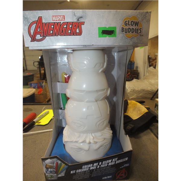 Marvel Avengers Color Me Glow Buddy Night Light