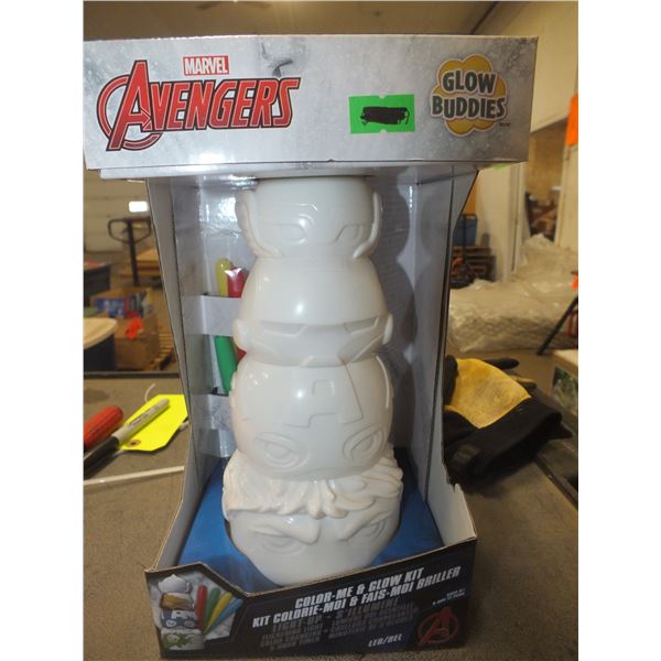 Marvel Avengers Color Me Glow Buddy Night Light