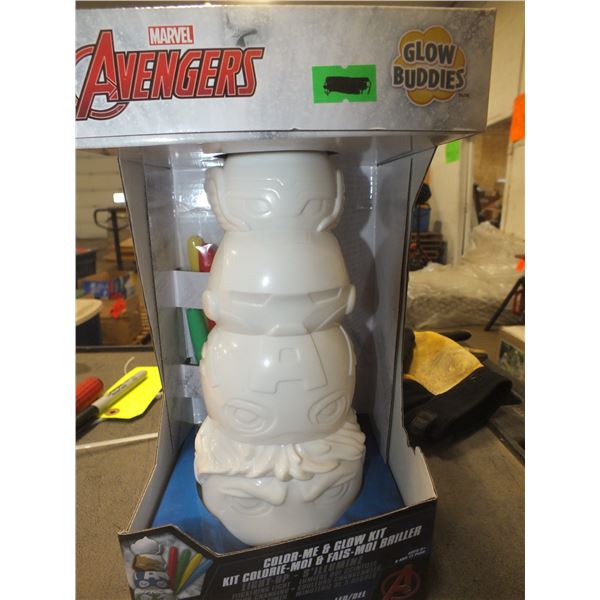 Marvel Avengers Color Me Glow Buddy Night Light