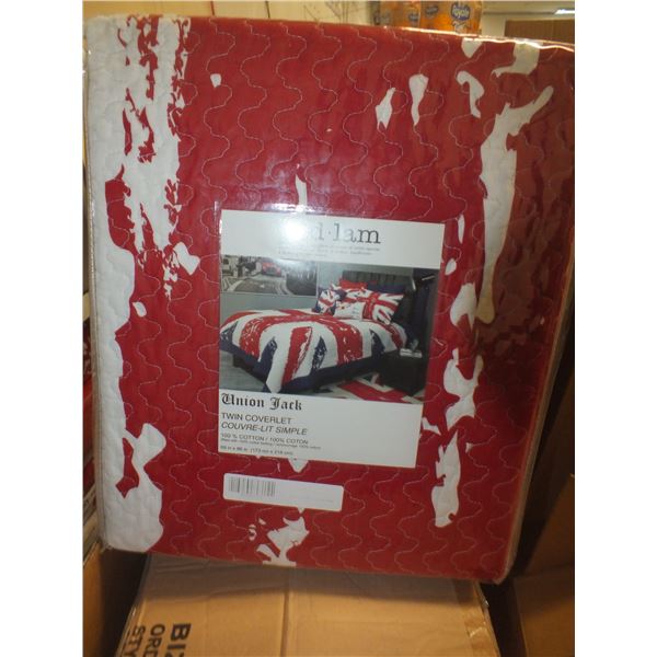 Twin Union Jack Comforter