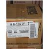 Image 1 : 1 Box Of #8-10 x2 Green Deck Screws