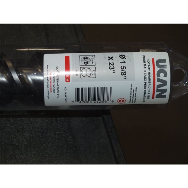 5 Ucan Hammer Drill Bits