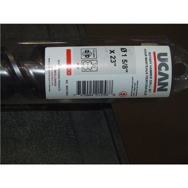 5 Ucan Hammer Drill Bits