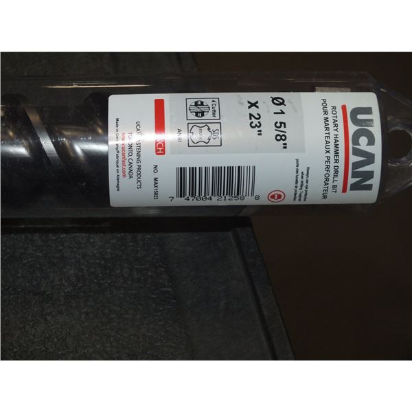 5 Ucan Hammer Drill Bits