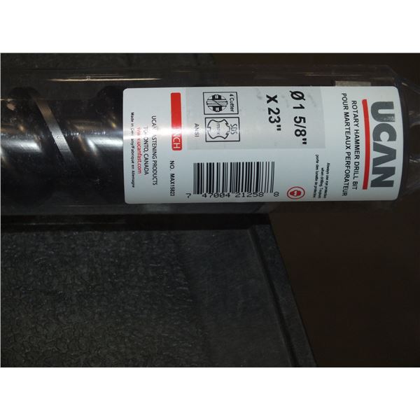 5 Ucan Hammer Drill Bits