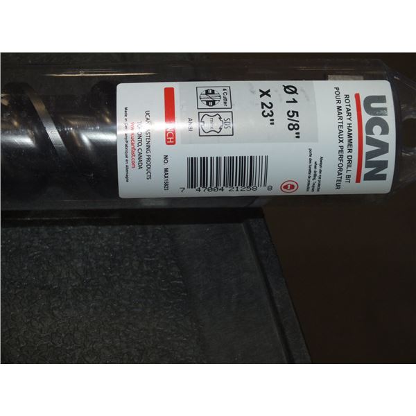 5 Ucan Hammer Drill Bits