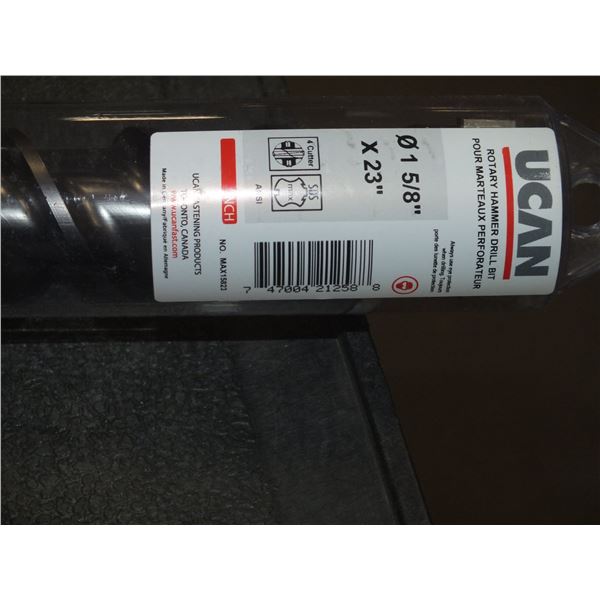 5 Ucan Hammer Drill Bits